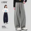 Fábrica de Ropa Infantil Xiaofite 2026 Otoño Nueva Pantalón Curvo para Niñas Mayores Pantalón Largo Pantalones Infantiles