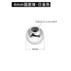 Cuentas ajustables de posicionamiento chapadas en oro y plata XD, accesorios de anillo de silicona de plata S925, collares y pulseras telescópicos para bricolaje, venta al por mayor
