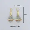 Conjunto de Anel e Pulseira Série Ot com Barra Horizontal Nova, Banhado a Cobre com Ouro Real 18K, Venda Quente Transfronteiriça, Fabricante de Cobre Leve de Luxo Inlaid com Zircônia