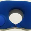 Almohada Inflable en Forma de U para Protección del Cuello, Esencial de Viaje, Plegable y Portátil, Almohada de Viaje Flocada, Almohada en Forma de U