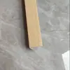 Tiras Adhesivas de PVC para Bordes de Piso de Madera, Tiras de Umbral, Tiras de Cierre de Ángulo Recto Grandes en Forma de 7, Tiras de Borde para Armarios
