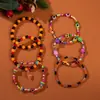Pulsera de Arcilla Polimérica Apilable de Halloween Amazon Más Vendida Pulsera de Cuentas 2026 Pulsera de Nuevo Estilo Joyería de Mano Divertida y Peculiar