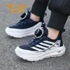 Sapatos Infantis Delhui, Modelos de Primavera e Outono para Meninos e Meninas, Sapatos Casuais Versáteis com Solas Macias e Fivela Rotativa, Sapatos Esportivos para Meninos e Meninas