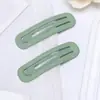 Nuevo Pasador de Pelo con Flequillo de Color Sólido y Pelo Ligero para Niñas Verano Celebridad de Internet Pinza Lateral para el Pelo Accesorios para el Cabello Estilo Coreano Temperamento Clip BB
