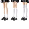 Calcetines de compresión para pantorrillas de mujer, finos de verano, estilo JK, negros, hasta la rodilla, alta compresión, adelgazantes, primavera y verano, calcetines largos hasta la rodilla, venta al por mayor