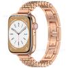 Pulseira de titânio Sanfengyuan para pulseira de aço inoxidável de metal do Apple Watch Amazon venda quente pulseira iwatch fêmea