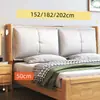 Panel de mesita de noche para cama individual se vende por separado, panel trasero de mesita de noche de 21 metros de ancho, panel trasero de madera maciza suave acolchado, se vende por separado