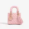 Bolso Princesa Diana para Mujer 2026 Nuevo Modelo Bolso de Mano Acolchado Bolso Cruzado al Hombro Bolso Rosa de Alta Gama Regalo de Vacaciones Cumpleaños