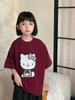 [Oferta Especial] Camiseta Infantil 2026 Verano Nueva Estampado de Dibujos Animados Manga Corta Unisex Niños Versátil Holgada Casual
