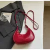 Bolso de Mano de Albóndiga de Nicho de Moda para Mujer, Modelo Nuevo 2026, Bolso de Hombro Cruzado Ligero Simple Retro, Bolso de Mano en Forma de Media Luna