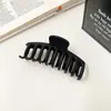 Presilha de Cabelo de Acrílico Tubarão de Verão Inspirada em Celebridades, Presilha de Garra Grande para Mulheres, Acessório de Cabelo para Coque Despojado, Presilha Essencial para Cabelos Grossos