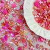 Contas Mistas de Pérola Imitação de Forma Irregular em Duas Cores ABS para DIY/Pulseira Chaveiro Corrente de Celular Grampo de Cabelo Materiais de Joalheria