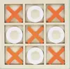 Tablero de Madera Nueve en Raya Xo Tic-Tac-Toe Transfronterizo Juguete Infantil Juego de Mesa de Pensamiento Lógico Padre-Hijo Venta al por Mayor Desarrollo de la Inteligencia