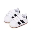 Moda Casual Nova para Bebês Primavera e Outono Sapatos de Passos Meninos e Meninas Solado de Borracha Macia Sapatos para Crianças Pequenas Sapatos Antiderrapantes para Bebês