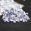Anel de Strass Espaçador de Junta de Prata Tibetana Contas de Micro Diamante Cor Material para Joias DIY Contas Soltas Acessórios para Pulseira Colar