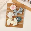 Set de Diadema de Cabeza de Nylon Transfronterizo Nuevo Europeo y Americano Diadema de Lazo para Bebé Accesorios para el Cabello Suaves Sin Costuras Lindos 5268