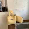Bolso con Patrón de Lichi Retro, Bolso Cruzado, Bolso de Mano de Nuevo Estilo para Mujer, Bolso Cesta, Bolso Cubo, Bolso de Hombro Versátil Casual para el Trabajo