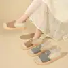 Zapatos de Pescador Transpirables Retro de Moda para Mujer, Nuevos Zapatos Planos Casuales Versátiles sin Cordones para Primavera y Verano 2025
