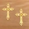 (15363) Accesorio DIY colgante de cruz aleación