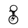 En Stock Color Caramelo Cierre de Langosta Lacado Juego de Tres Piezas Aleación de Zinc Accesorios para Joyería DIY Llavero con Cierre de Langosta de Figura Ocho