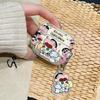 Carcasa Protectora para AirPods Pro 1/2 de Dibujos Animados Crayon Shin Chan Audífonos Bluetooth AirPods4 Lindos