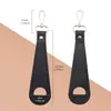 Clip de almacenamiento para gorra de color sólido en stock, Hebilla de cuero anti-pérdida para guantes de senderismo al aire libre, Clip para colgar bufanda parasol de viaje