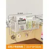 Estante para Escritorio Colgante de Escritorio Mesa Almacenamiento Cesta Colgante de Oficina Gadget Percha para Estación de Trabajo de Niñas Cosa Buena