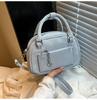 Bolsa de Ombro Casual Tendência de Nicho 2026 Novo Estilo Primavera Moda Coreana Bolsa de Mão Matelassê Acolchoada