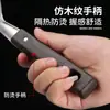 Casa Cozinha Aço Inoxidável Grão de Madeira Chinelo Pá para Fritar Grande Escorredor Chinelo Colher de Arroz Colher Grande Chinelo Grande