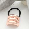 Cuerda Metálica para el Cabello Estilo Frío Minimalista Anillo para el Cabello de Aleación Nuevo Estilo Coreano Sentido de Alto Nivel Atar la Cola de Caballo Cuerda para el Cabello
