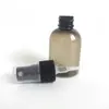 Venta al por mayor de fábrica Botella de Agua Floral de 50 ml Botella Recargable de Viaje Material de Empaque Cosmético Botella de Plástico PET Botella con Atomizador