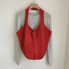 Bolso Tejido Retro Coreano Bolso de Hombro Nuevo Estilo Bolso Tote Tejido de Paja Bolso Casual de Playa para Vacaciones