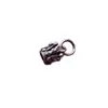 Cuentas colgantes de corona DIY pulsera tejida a mano collar colgante S925 joyería de plata de ley accesorios de plata materiales