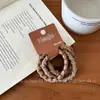 Set de Cintas para el Cabello Color Café con Leche Coreano, Bandas para el Cabello Simples y Elegantes, Anillos para el Cabello de Alta Elasticidad, Accesorios para el Cabello de Alta Gama