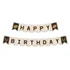 Decoraciones para la primera fiesta de cumpleaños del bebé: banner temático deportivo, artículos para fiestas infantiles, banners de fútbol y baloncesto, y accesorios para sesiones de fotos de 100 días y mes completo