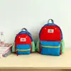 Mochila Infantil Estilo Coreano Color Block, Tamaños Grande y Pequeño, Mochila Ligera para Estudiantes de Jardín de Infancia y Primaria, Mochila de Viaje para Niños y Niñas, Moderna