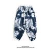 Pantalones Cortos Hombre Verano Nueva Moda Shorts Sueltos Pies de Estudiantes Harlan talla extra Algodón Lino Pantalones Casuales Marca de Moda