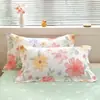 2024 Funda de Almohada Algodón Puro Funda de Almohada Toda de Algodón Funda para Relleno de Almohada del Hogar Paquete Doble Fabricante de Nantong Venta al Por Mayor Amigable para Dormir Extraíble y Lavable