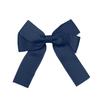 Nuevo Producto de Exportación, Cinturón de Costilla Hecho a Mano con Doble Oreja y Esquinas Flotantes, Pasador de Lazo Lindo, Accesorios para el Cabello de Niños, Tocado Sencillo de Color Puro
