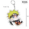 Huo Shadow Anime Acrílico Transparente Chaveiro Acrílico Naruto Skunk Sasuke Pingente de Chaveiro