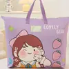 Bolsa de almacenamiento para edredón de jardín de infantes, bolsa de equipaje impermeable para guardar edredones, bolsa organizadora de gran capacidad para edredones de algodón de niños y estudiantes