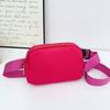 Bolsa Lulu Estilo Igual, Bolsa de Cintura para Esportes ao Ar Livre, Logo Personalizado, Bolsa Multifuncional para Celular, Bolsa Transversal, Bolsa de Peito para Fitness e Corrida
