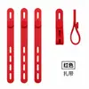 Organizador de cables de silicona ajustable, organizador de cables de datos, correa para cables, enrollador de auriculares, organizador de cables de soldadura