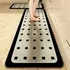 Alfombrillas de Piso de Barro de Diatomeas de Estilo Moderno Simple para Uso en el Hogar, Resistentes a las Manchas, Fáciles de Cuidar, Antideslizantes, Absorbentes de Agua y Aceite para Puerta