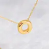 Acessórios para Joias DIY Aço Titânio Aço Inoxidável Banhado a Ouro 18K Pingente de Letra Mini Bolha Estilo Ins 2024 Círculo
