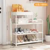 Zapatero Simple y Elegante para Uso Doméstico, Económico, a Prueba de Polvo, Solución de Almacenamiento Multicapa para Residencias Estudiantiles, Nuevo Artículo Popular en 2022