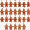 Nuevos Adornos Colgantes Decorativos de Hombre de Jengibre Navideño Adornos Colgantes para Decoraciones del Árbol de Navidad Hombre de Galleta con Letra Navideña
