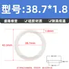 Anel de Vedação O-Ring de Silicone Anel de Vedação Resistente a Óleo com Diâmetro do Fio de 1,8 mm* e Diâmetro Interno de 1,8-80 mm Anel de Vedação de Borracha Tipo O