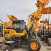 Cargadora de cuatro ruedas con velocidad variable continua 928, altura de descarga ajustable, Shandong Luyu Heavy Industry