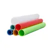 Tubos de Plástico de Colores, Juguetes de Tubo para Tienda de Campaña, Tubos Moldeados por Extrusión, Azul, Rosa, Amarillo, Verde, Morado, Negro, Tubos Rígidos de Plástico Transparente